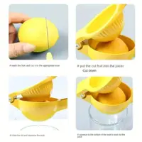 Home Manual Lemon Squeezer Aluminum Alloy Hand Pressed Orange Fruit Juicer Portable Practical Kitchen Tools Mini Blender 4