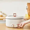 5L 6L Home Yuanyang Electric Hot Pot Electric Boiled Pan Large Capacity Double Soup Pots Non Stick Electric Frying Pan 2000W 4
