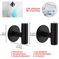 Coat Hooks Black
