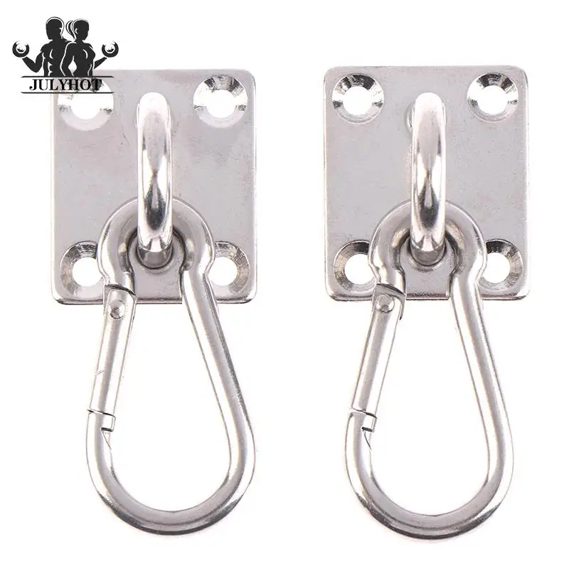 Hammock Mount Stainless Heavy Duty Ceiling Hanging Hook Set Swing Chair