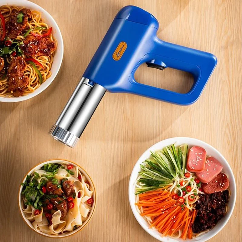 Noodle Press GIANXI A Variety Of Electric Noodle Shapes Can Be Selected To Be HelE Machine Portable Automatic Household Handheld Small noodle press pasta attachment