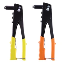 Heavy Duty Riveter Set Pop Rivet Gun 200Pcs Blind Rivets Assortment Kit Hand Tools 2.4/3.2/4.0*6 4.8*8 Single Riveter Nut Tools 1