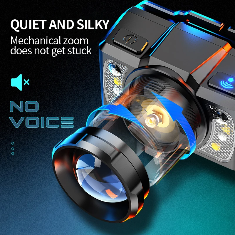 SuperFire HL25 كشافات قوية الاستشعار العلوي مع الم...