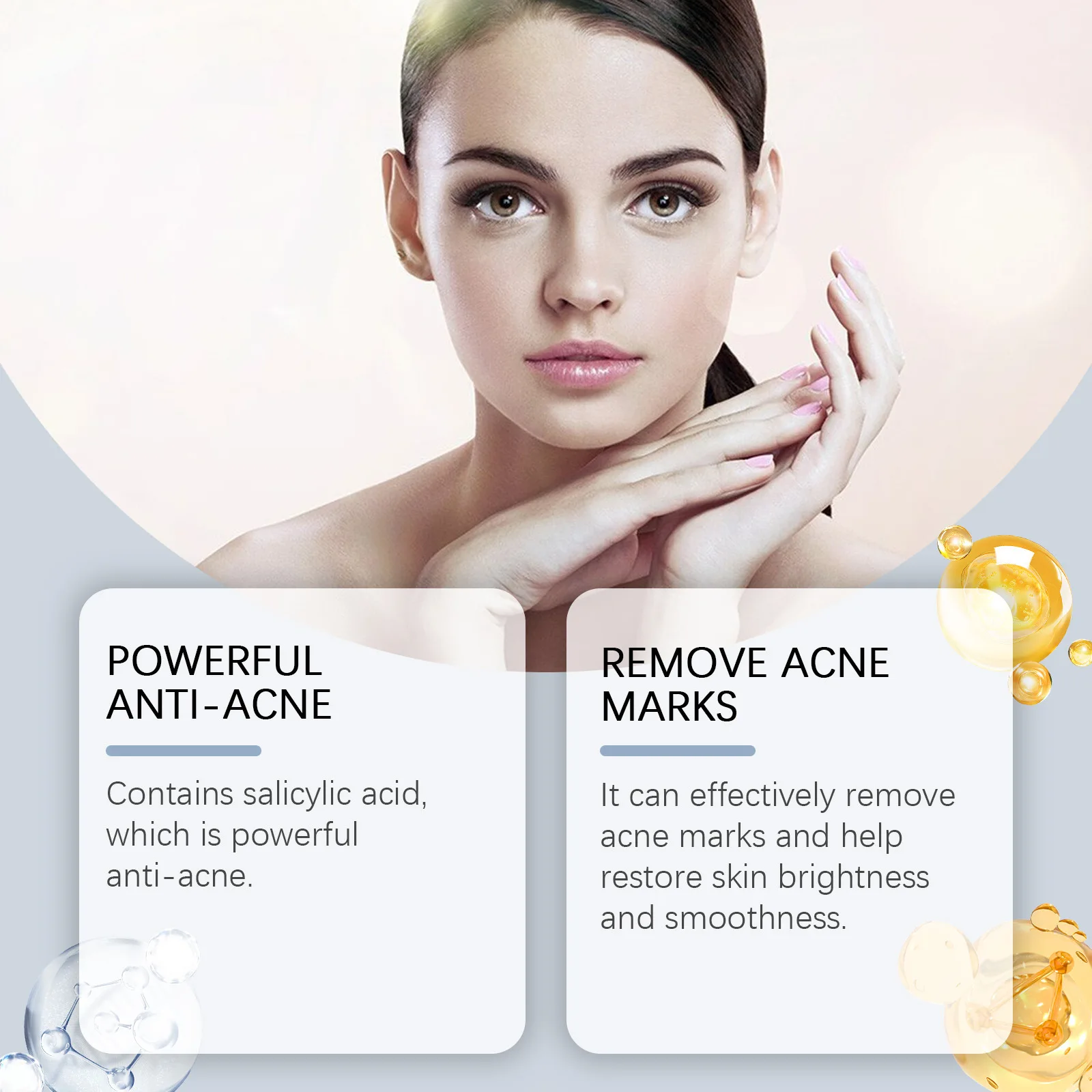 Salicylic Acid Serum Anti Acne Reduce Breakouts Fading Blemishes Shrink Pores Smoothing Repairing Pimples Removal Facial Essence 3