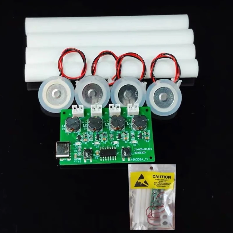 USB 가습기 DIY 키트 미스트 메이커 및 드라이버 회로 기판, 안개 분무 필름 무화기 시트 진동, 무료 배송