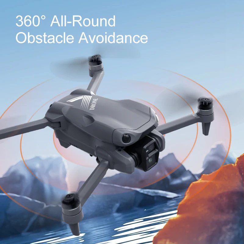 Drone G400 con Telecomando, Schermo da 4.5", GPS, WIFI, FPV, Doppia Fotocamera 4K, Evitamento Ostacoli, Volo Intelligente con Tracciamento e Quadricottero a Traiettoria Preimpostata - immagine 4