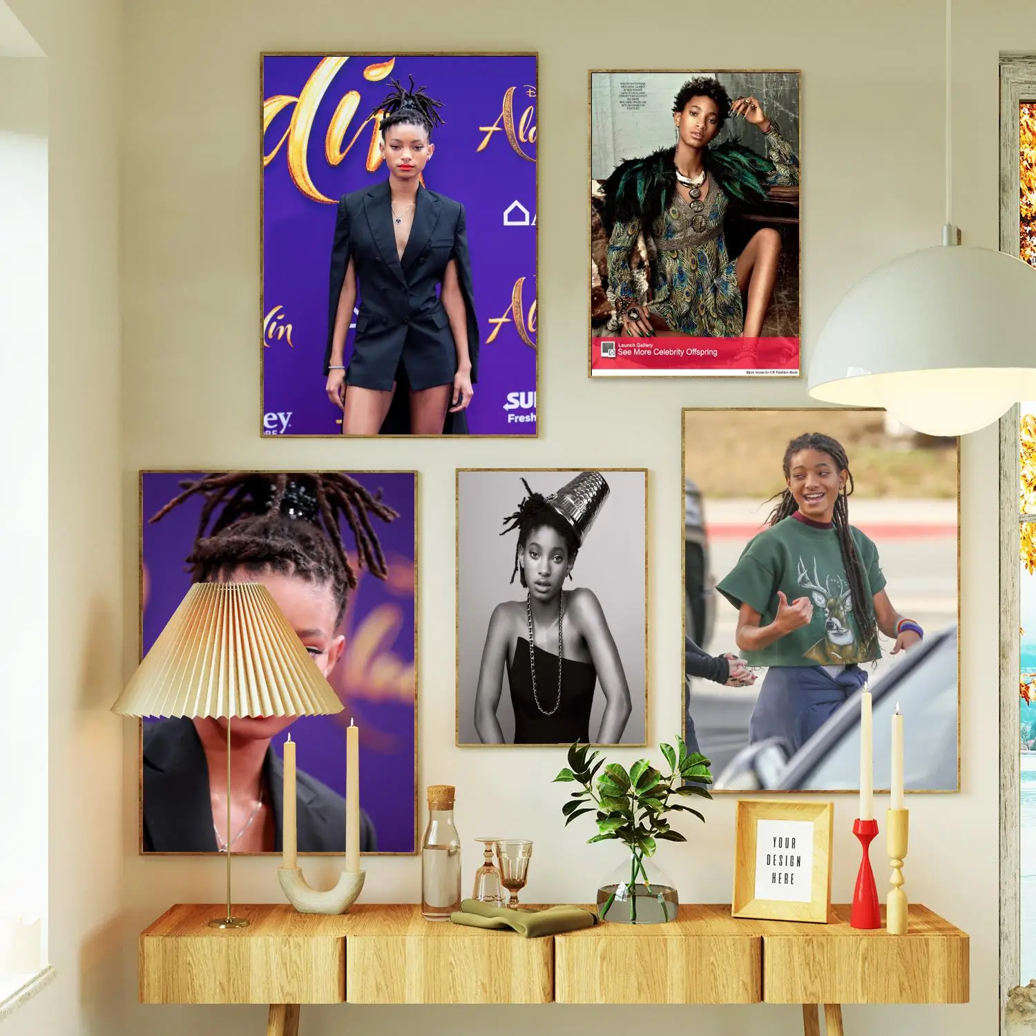 Willow Smith Canvas Painting Poster Prints Wall Art Poster Per Modern Family Living Room Home Decor