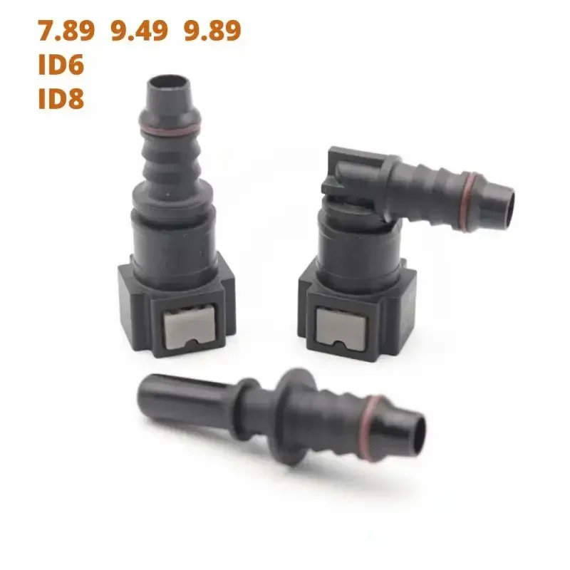 Car Fuel Line Quick Connector Rubber Fuel Pipe Hose Connect Fitting Tools Motorcycle Parts Car ToolAccessories fuel line coupler