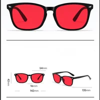 Lunettes Anti-lumière bleue tendance pour femmes et hommes, meilleur sommeil, filtre à lentille rouge, lunettes Anti-UV avec lentilles orange teintées 6