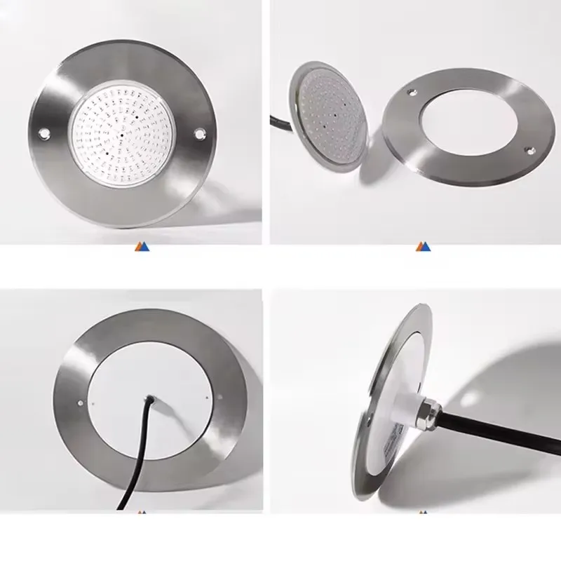 슬림 플랫 수영장 조명 12V 6W 12W 18W 25W 35W LED 컬러풀 라이트 투야 WIFI 수중 수영장 조명