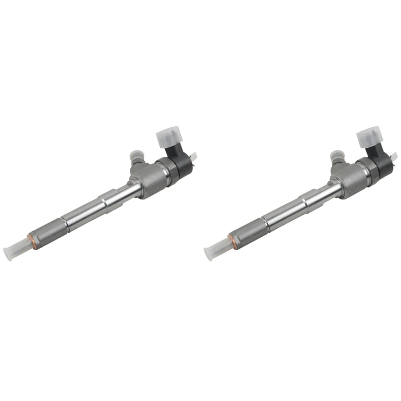 

2X Форсунка инжектора необработанной нефти для автомобиля Ford Vauxhall Alfa Romeo 1,3 3D 1,3 Tdci 0445110351