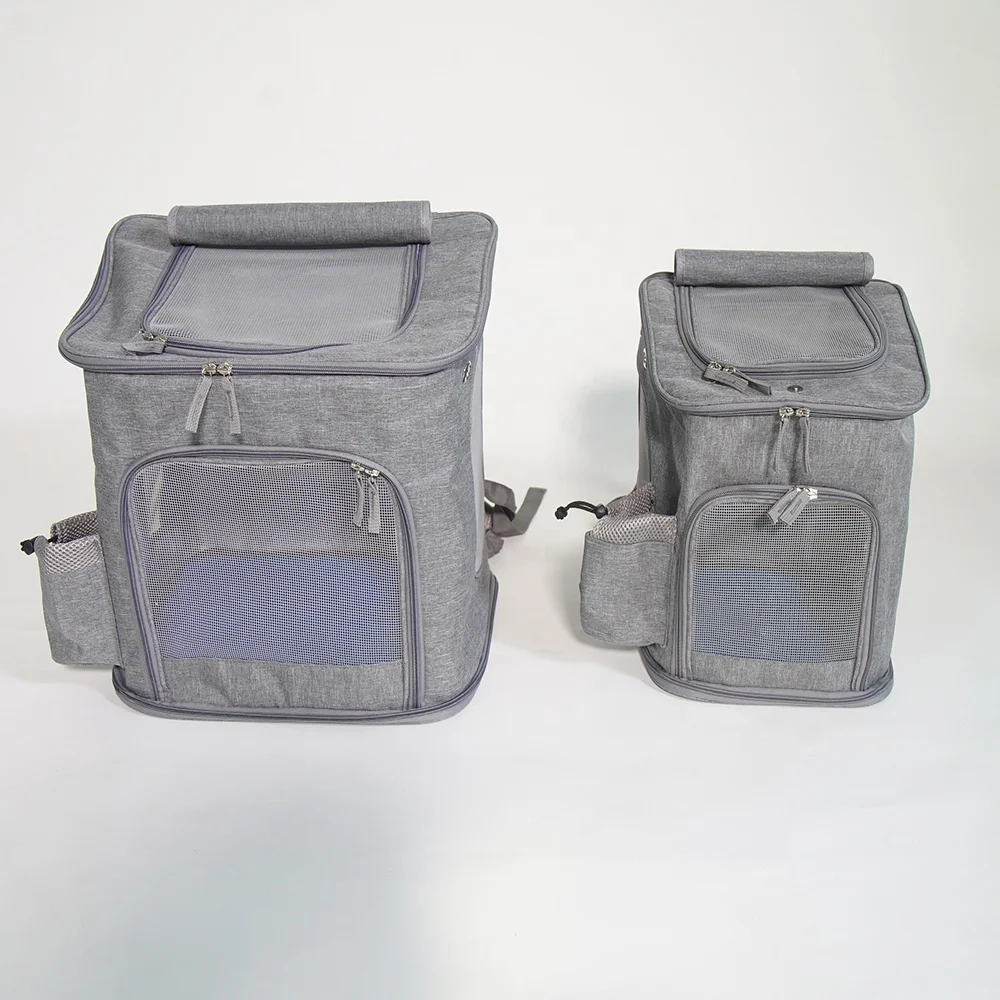 

HQSLC Foldable Househo Linen Cat Carrier Backpack Breathable Pet Carriers Bag Pet Carrier Backpack For Small Dog And Cats