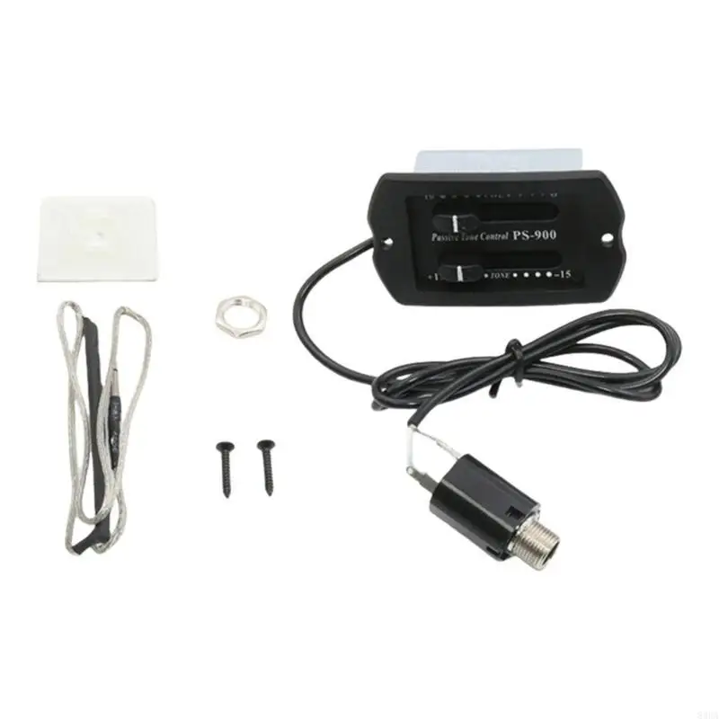 Acoustic Gitarre Preamp Band Vorverstärker EQ Piezo Pickups Akustische Gitarren -Pickup 2 Band EQ Acoustic Gitarre – Detail 3