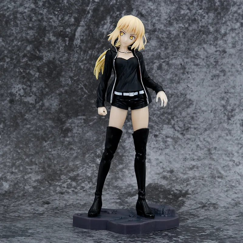 

24CM Saber Altria Pendragon Sexy Anime Figure Fate/Grand Order Action Figure Saber Alter Casual Wear Figurine Model Doll Toys