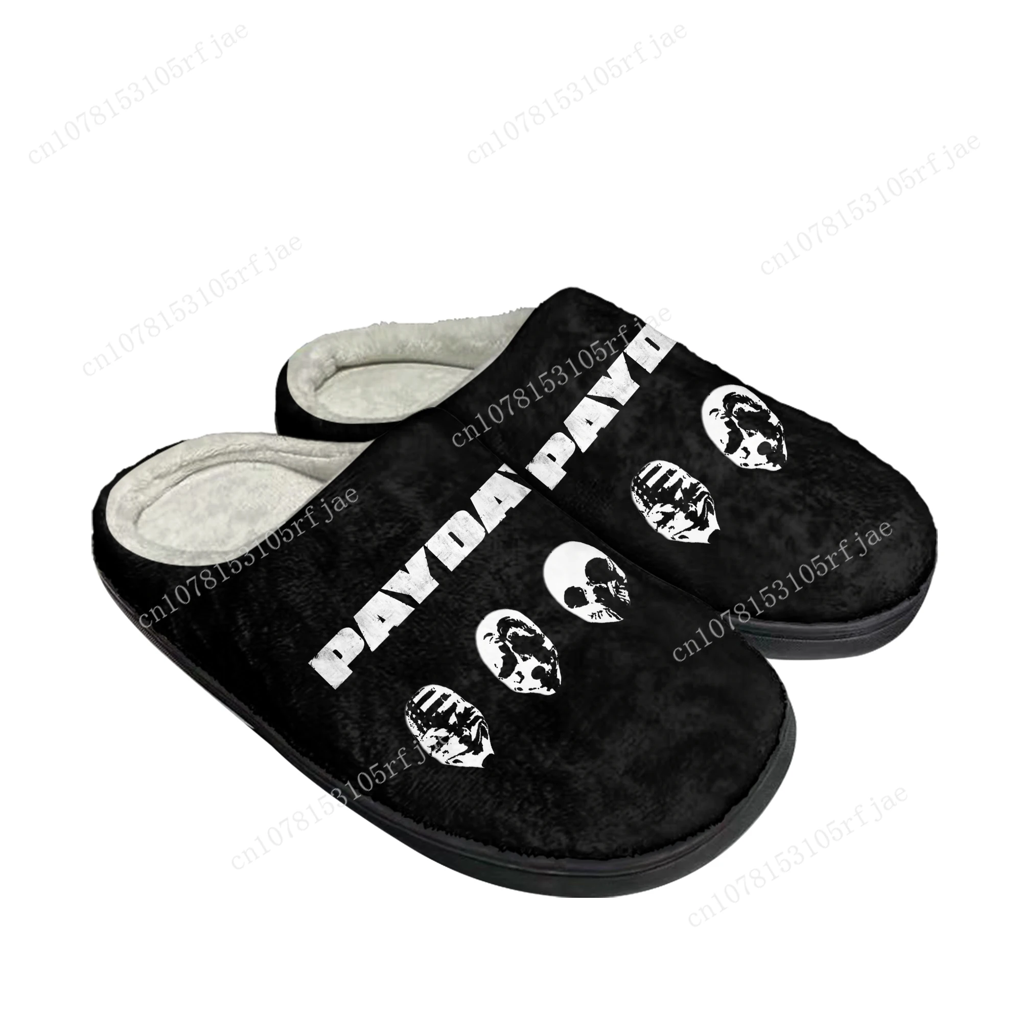 PAYDAY 2 Custom Home Cotton Slippers Cartoon Game Mens Womens Teenager Plush Bedroom Casual Keep Warm Shoes Tailor Made Slipper