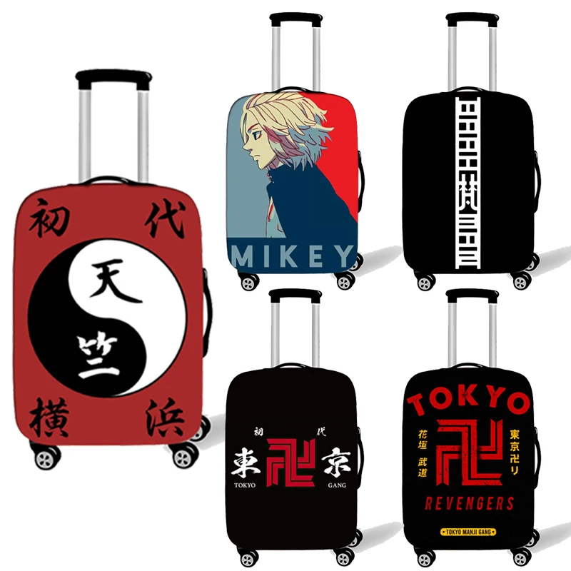 

Anime Tokyo Revengers Luggage Covers for Travel Manjiro Suitcase Cover Atsushi Takemichi Trolley Case Cover Protective Cover