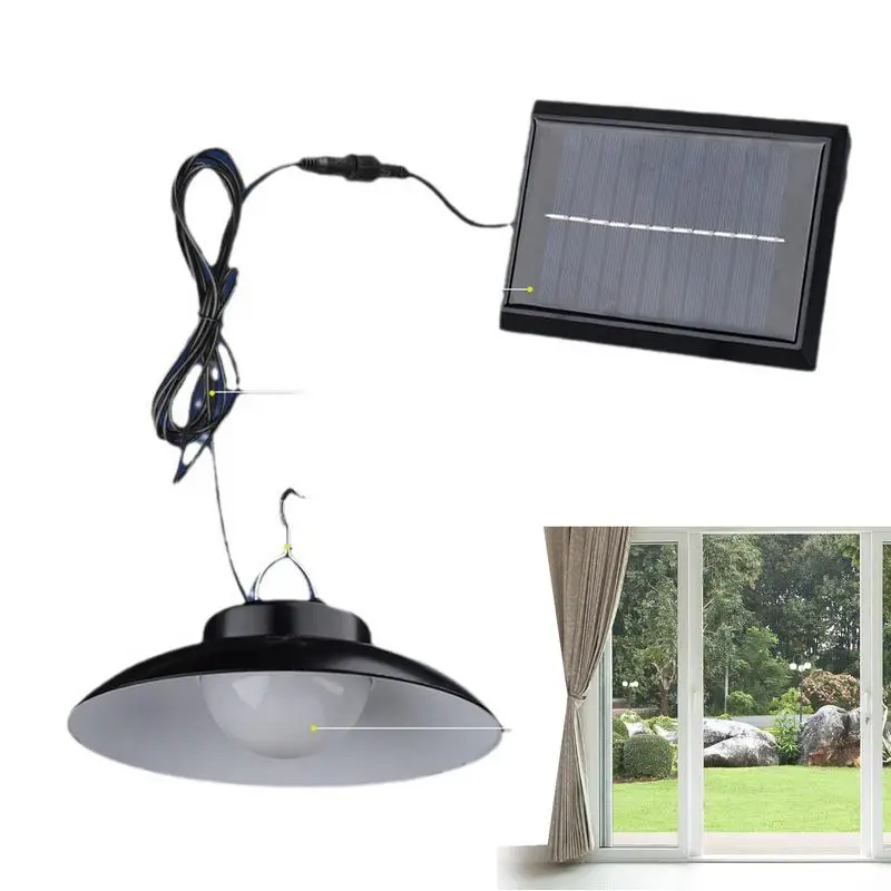 

Solar Pendant Lights Led Super Bright Solar Barn Light With 3 Modes Weatherproof Outdoor Lighting Products For Garden Porch Deck