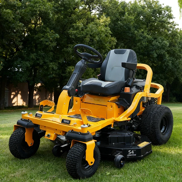 360° Turn Riding Lawn Mower 26 HP Powered Petrol Zero Turn Garden Ride Grass Cutting Lawn Mower Customization 1