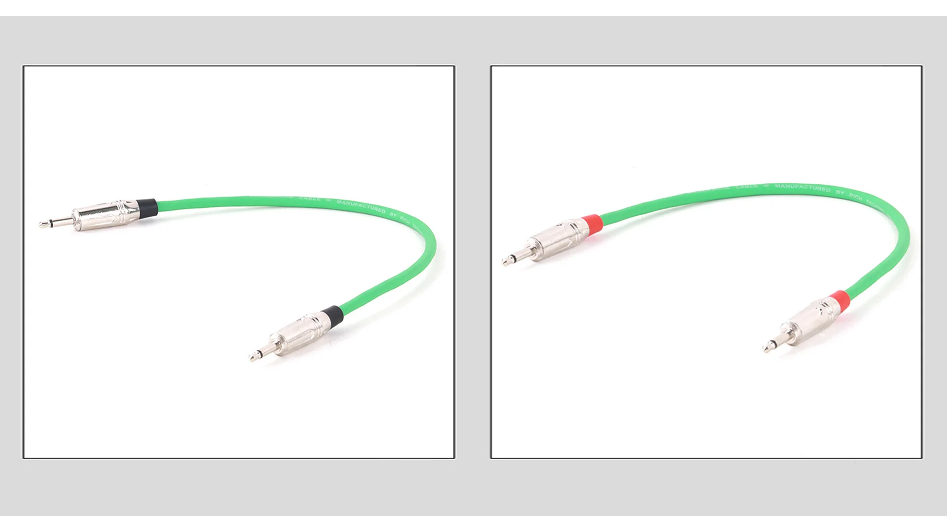 Spezialität 3,5mm 3,5 Zoll ts Stecker Buchse auf 0,3mm Zoll ts Stecker Buchse zu geradem Patchkabel für pa System mischer M-15M – Detail 2