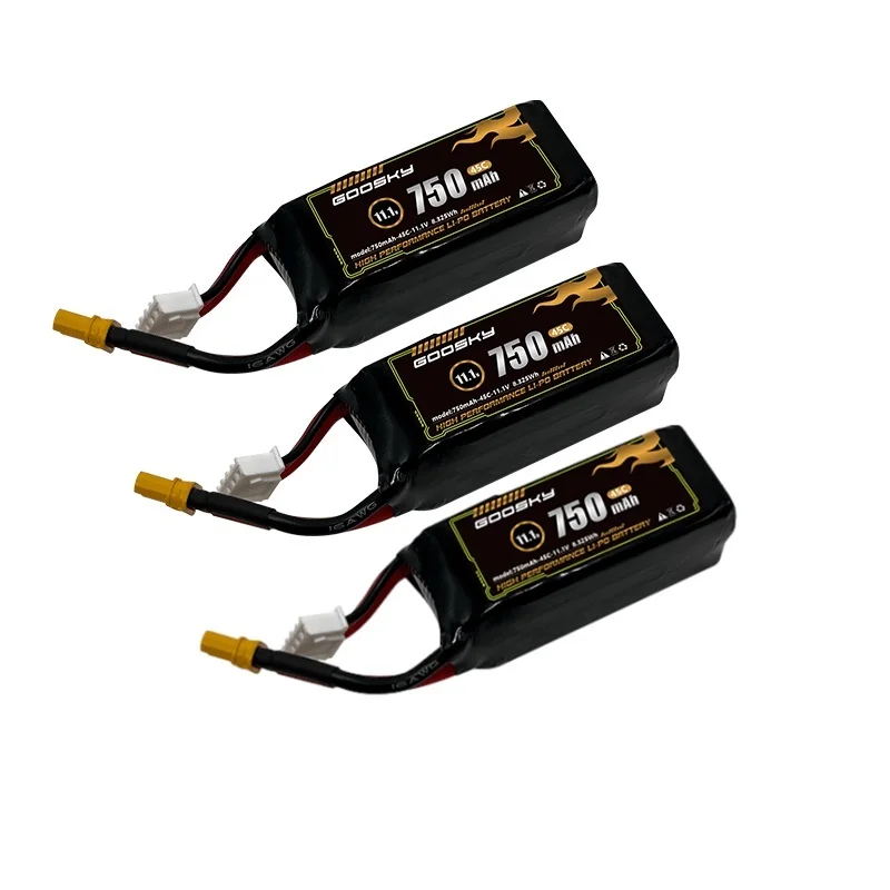 

750mAh Battery for GOOSKY S2 6CH 3D RC Helicopter Spare Parts
