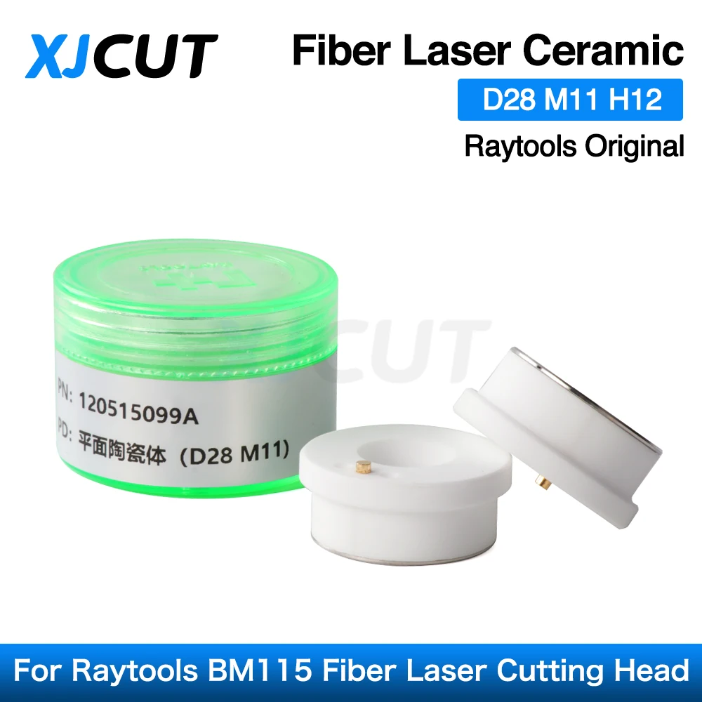 

XJCUT Raytools Original Laser Ceramic Dia.28mm M11 Nozzle Holder 120515099A For Raytools BM115 Fiber Laser Cutting Head