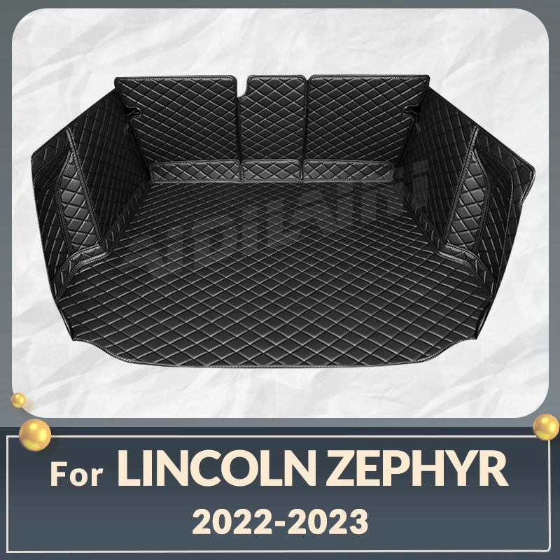 

Auto Full Coverage Trunk Mat For Lincoln Zephyr 2022 2023 Car Boot Cover Pad Cargo Liner Interior Protector Accessories