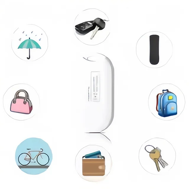 Mini GPS Tracker for Kids, Elderly & Pets – Works with Apple Find My, Bluetooth Smart Tag, Anti-Lost Device for Car, Keys & Bags 3