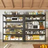 Garage Shelving, 72" H Storage Shelves 2000LBS Adjustable 5 Tier Heavy Duty Shelving for Garage Storage Shelves for Wareh 1