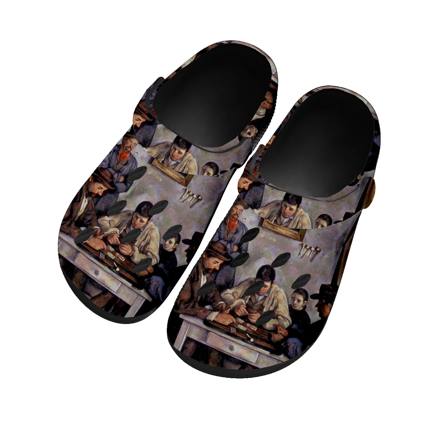 

Claude Monet Le Grand Canal Home Clogs Custom Water Shoes Mens Womens Teenager Sandals Garden Clog Beach Hole Slippers Black