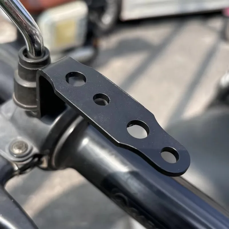 Aluminum Alloy Motorcycle Modification Accessories Bracket Head Light Brackets Rearview Mirror Lamp Bracket Extension motorcycle light bracket