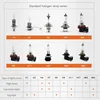 OSRAM 10pcs H4 H7 H11 HB3 HB4 Original Lamp 3200K Head Light H8 H9 H16 9005 9006 Lamps Car Halogen Bulbs Made in Germany U.S.A 2