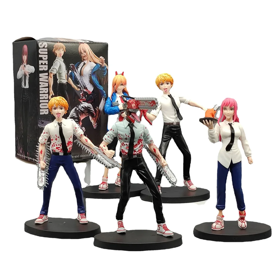 18cm Motosserra Homem Denji Anime Figuras De Ação Modelo Brinquedos Para  Crianças Presente Montagem Chainsaw Man - Escorrega o Preço