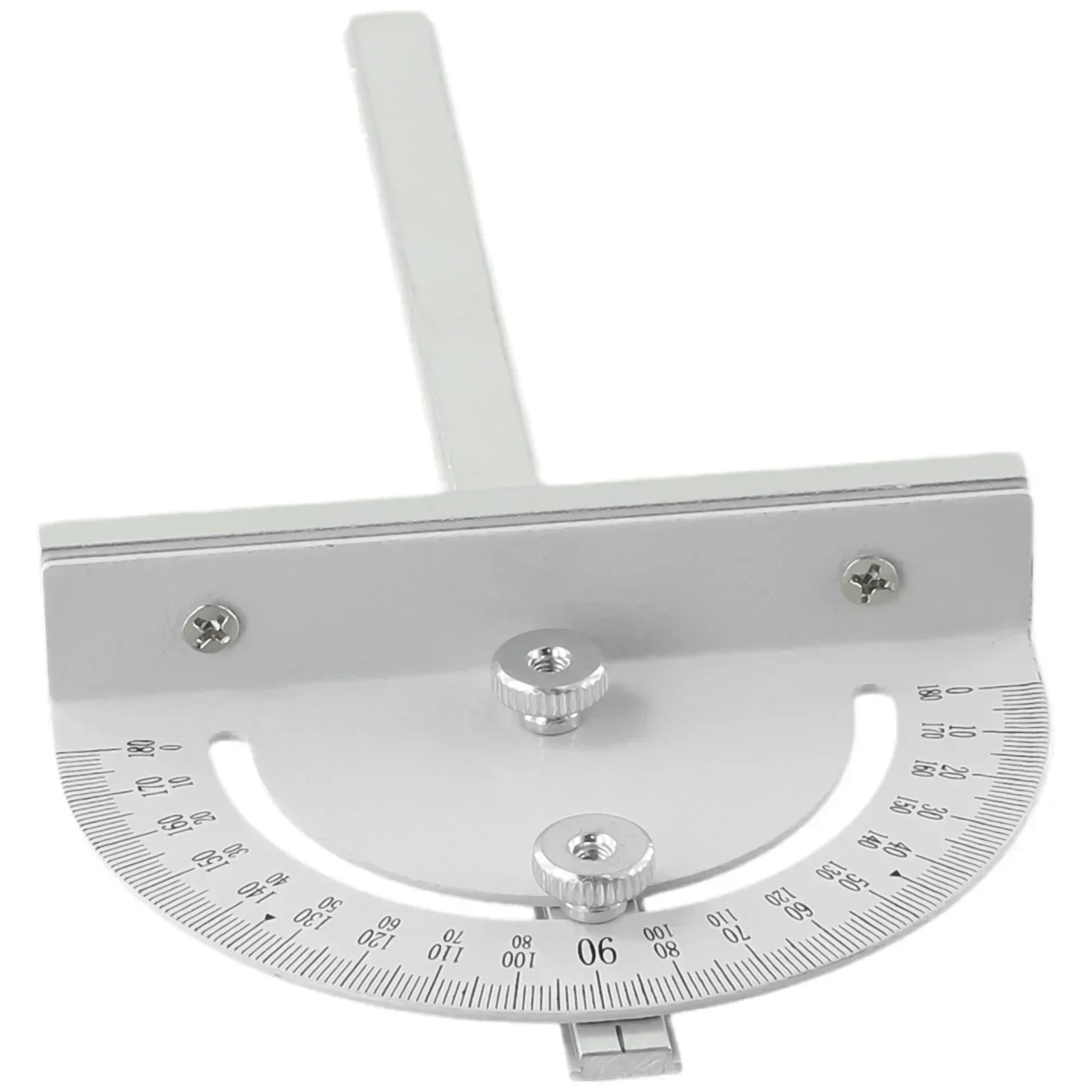 Protractor Angle Ruler Circular Caliper Goniometer Metal Angle Finder Stainless Steel Mini Table Saw T Style Tuler
