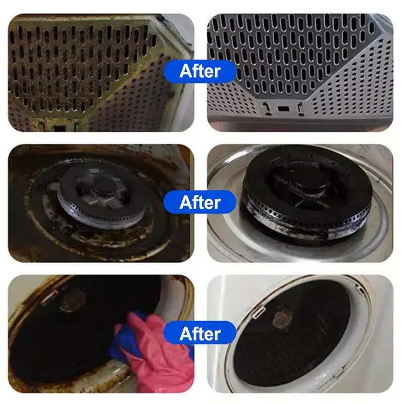 Oil Stain Cleaner 330ml Safe Stove Degreaser Kitchen Grease Cleaner Oil Spray All Purpose Remover Stain