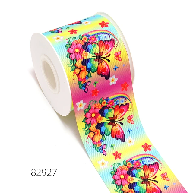 1.5 inch ribbon 38mm /LIMITED QUANTITY /You will receive 5 yards