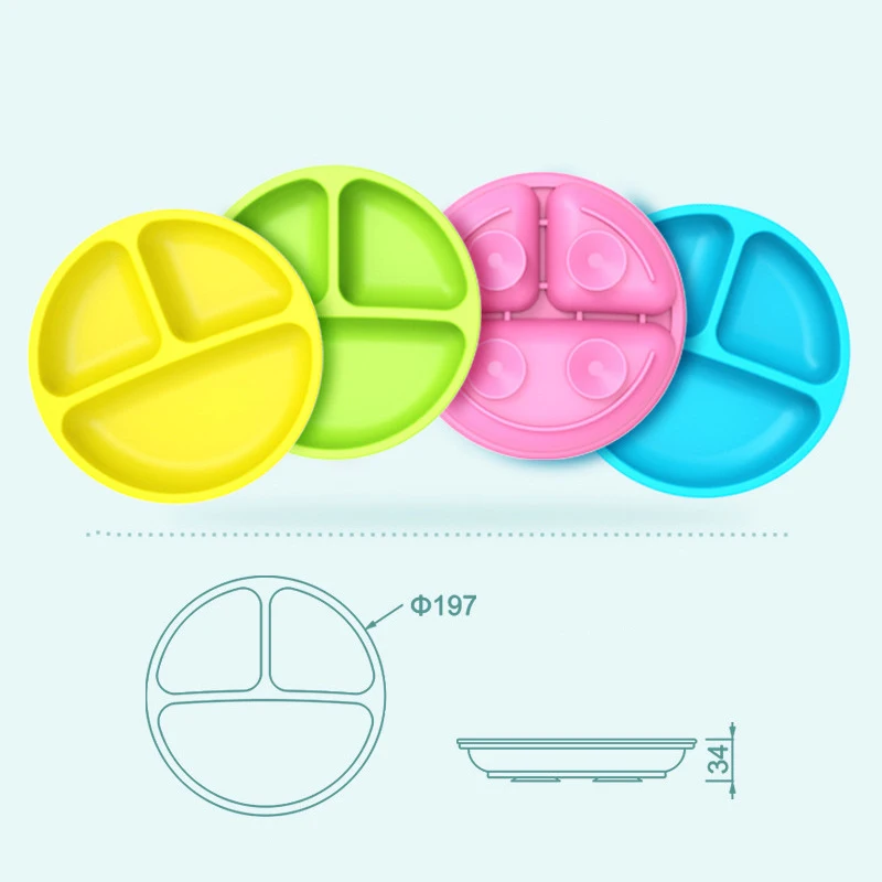 Assiette silicone BB&Co - Liste de naissance Jean-Cyprien & Géraldine