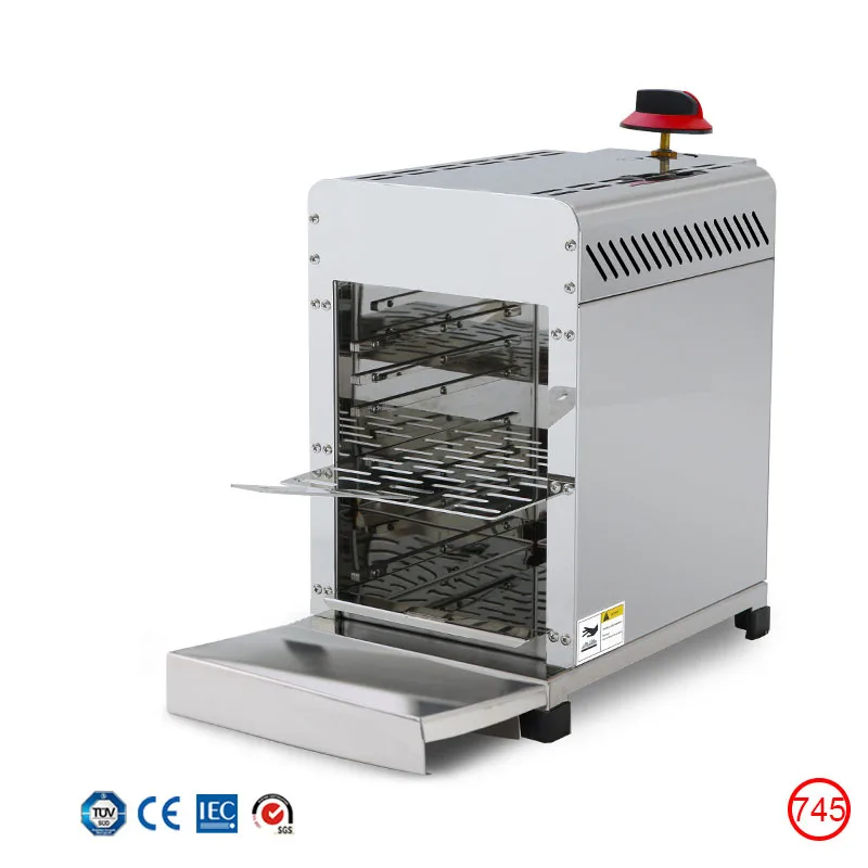 

Gas Barbecue Grill BBQ Barbecue Grill Steak Machine Gas Barbecue Machine Stall Snack Equipment Stall Barbecue