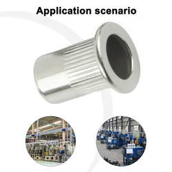 Durable Automotive Rivet Nuts Stainless Steel 1/4\