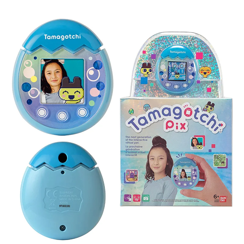 Original Bandai Tamagotchi Pix Party Electronic Virtual Pet