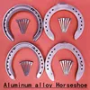 4 soles 24 nails Aluminum alloy horseshoe iron horseshoe speed racing horse shoe nail horse equipment horse harness supplies
