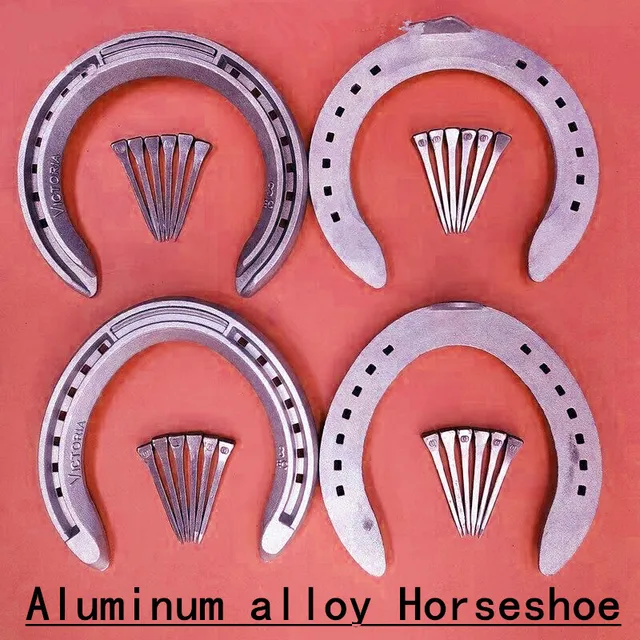 4 soles 24 nails Aluminum alloy horseshoe iron horseshoe speed racing horse shoe nail horse equipment horse harness supplies