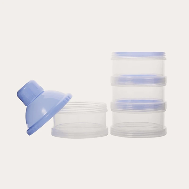 Infant Formula Dispenser 4/5 Separate Sections Baby Storage Box Leakproof Toddler Milk Powder Container