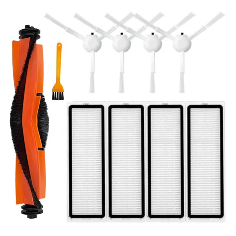 

Запчасти для робота-пылесоса Xiaomi 3S B108CN /2Pro B113CN, сменные детали для робота-пылесоса, основная боковая щетка, фильтр НЕРА