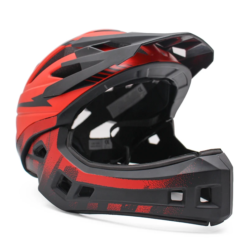 Children Adult Cycling Helmet Full Face OFF ROAD DH Mountain MTB Road