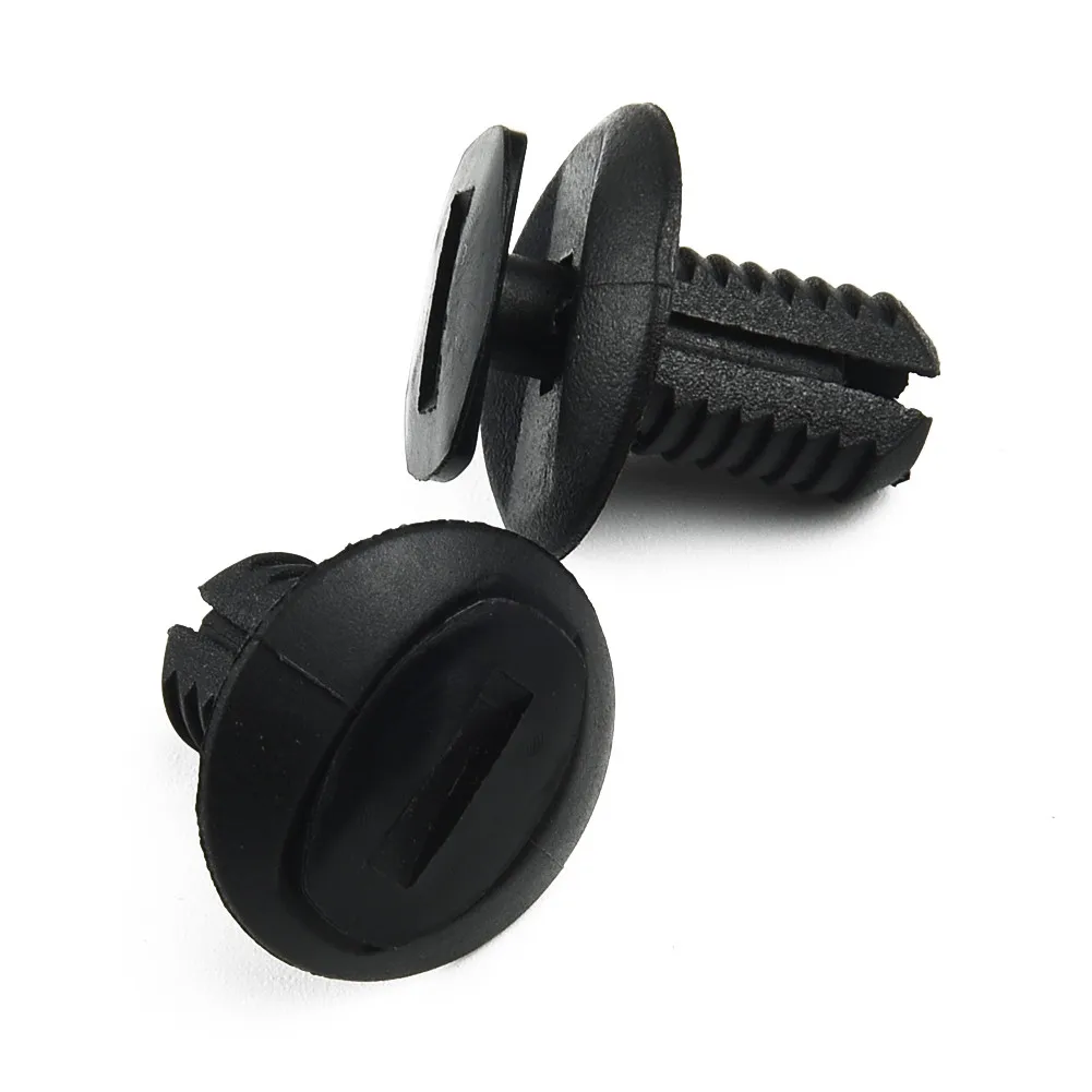 

2 PCS Wheel Arch Lining Trim Rear Door Trim Clips Plastic Material FOR Mercedes Sprinter & Vito 20mm Collar Black Brand New