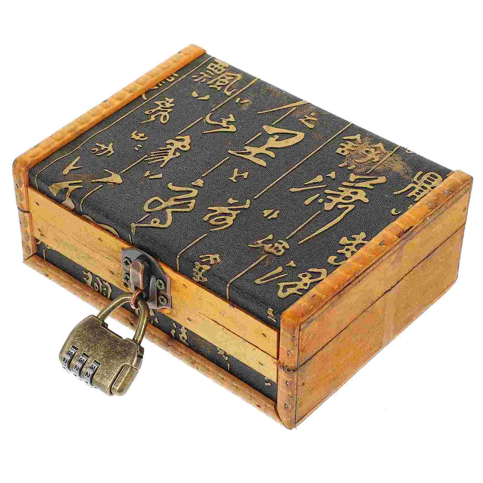 

Jewelry Case Blinds Wand Replacement Tips Wedding Storage Box Wooden Child Vintage Decor for Bedroom
