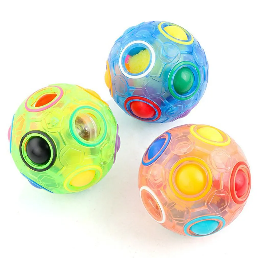 Glitter Dumpling Squishy Extragrande – Anti-estrés Con Forma De Bola De Masa Arcoíris (7 X 9.5 Cm)