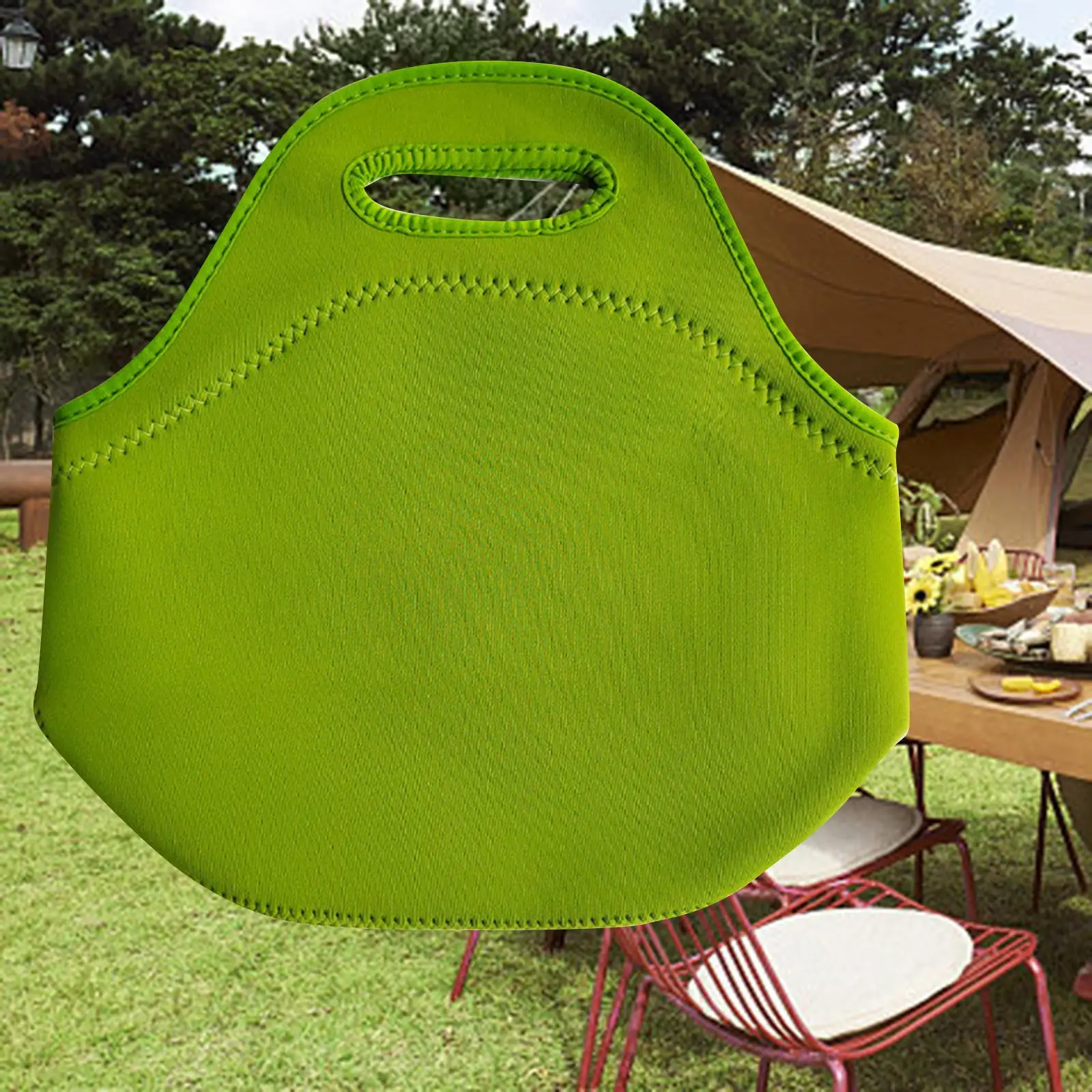 Picnic Bag Grocery Container Neoprene Water Resistant Reusable Large tote bag Picnic Outdoor Shopping