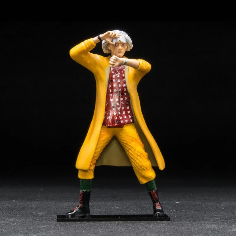 フィギュア人形 1/18 バック・トゥ・ザ・フューチャーブラウン