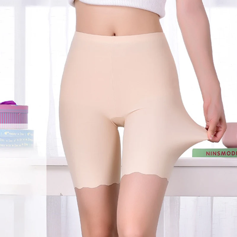 Seamless Safety Short Pants Summer Women Plus Size Boxers For